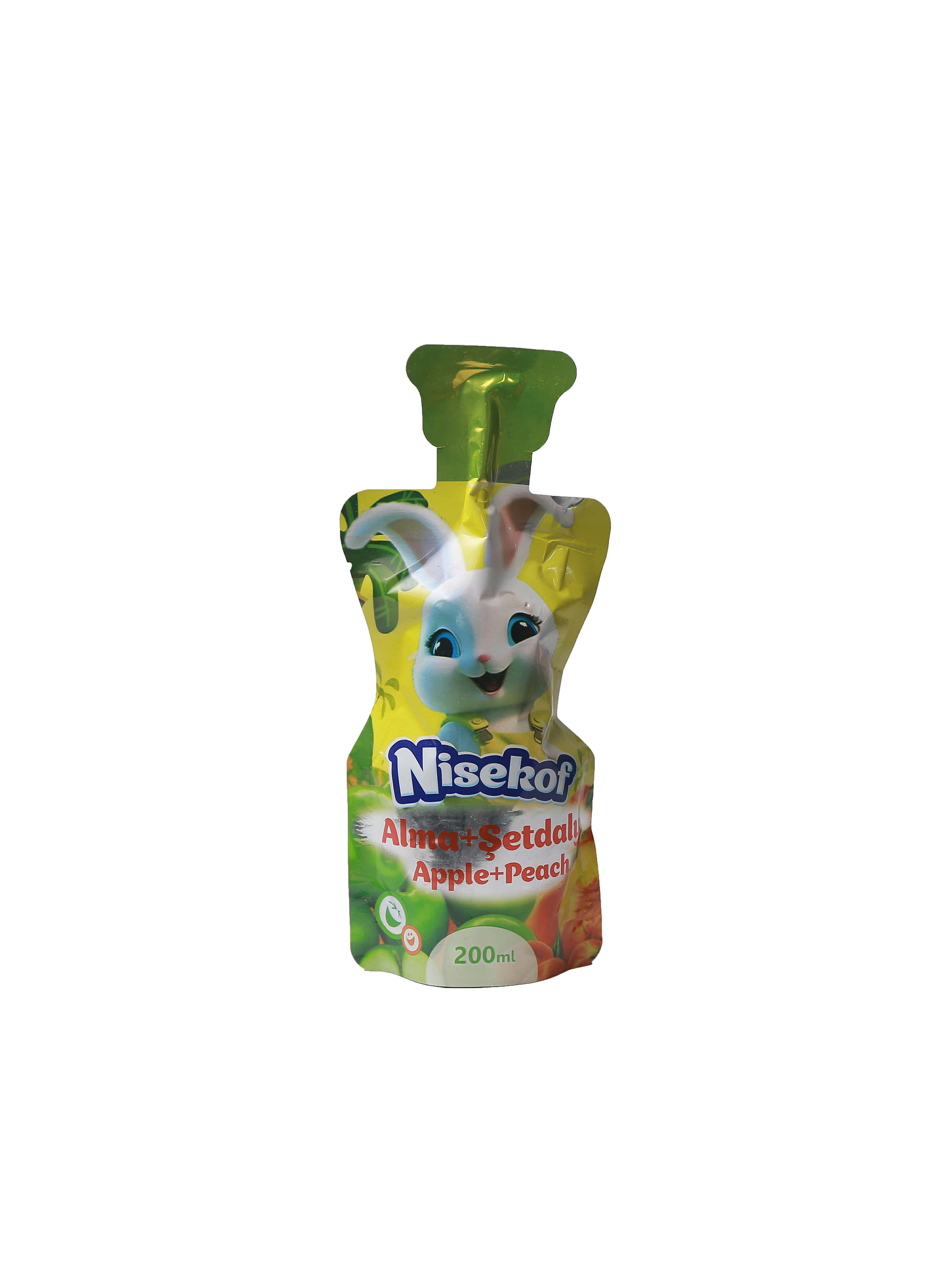 "Nisekof" towşanjyk alma&şetdaly sok 200ml (4833015660633)
