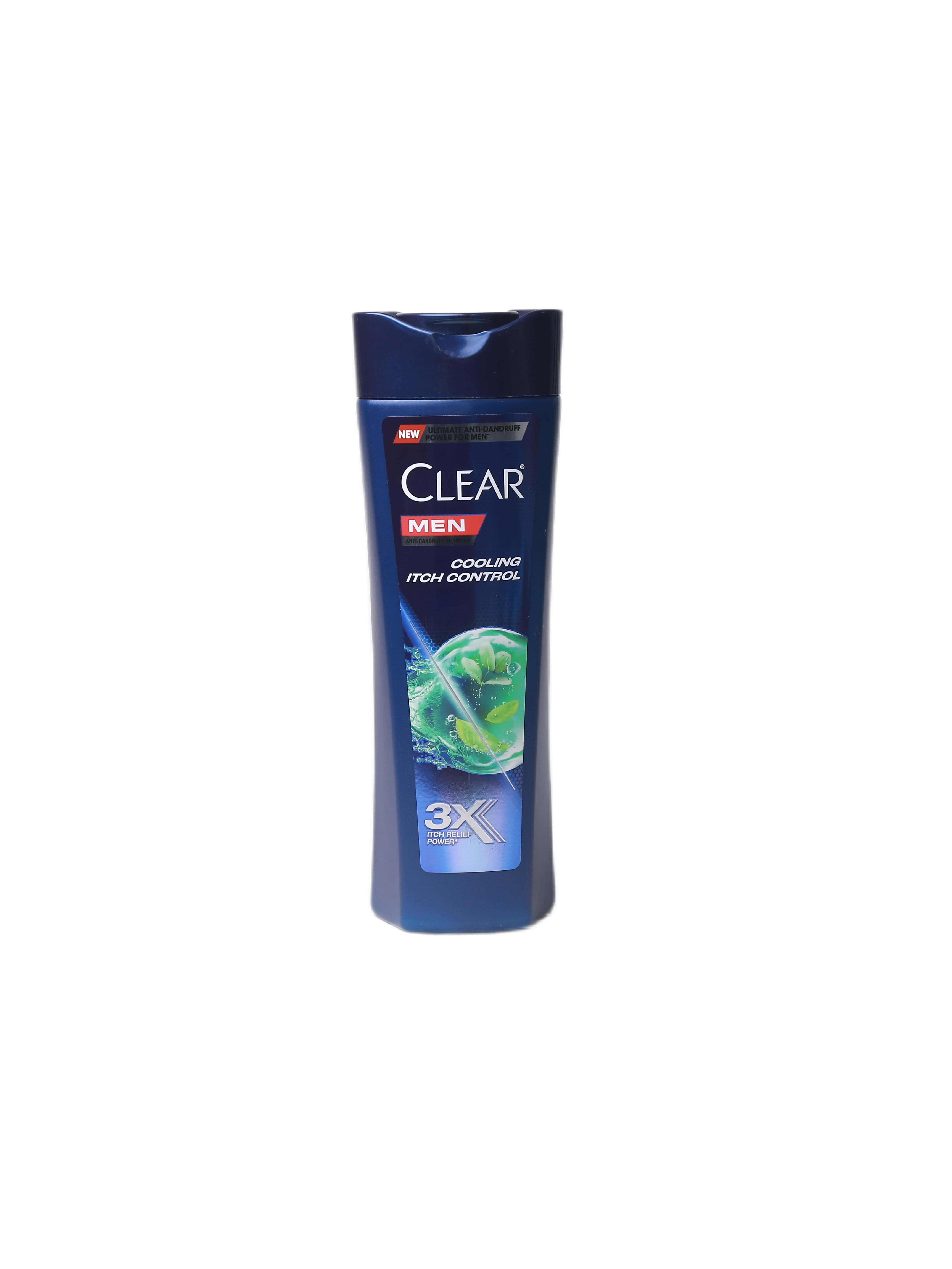 "Clear" Men cooling itch control sampun 3x 315ml (8851932399586)