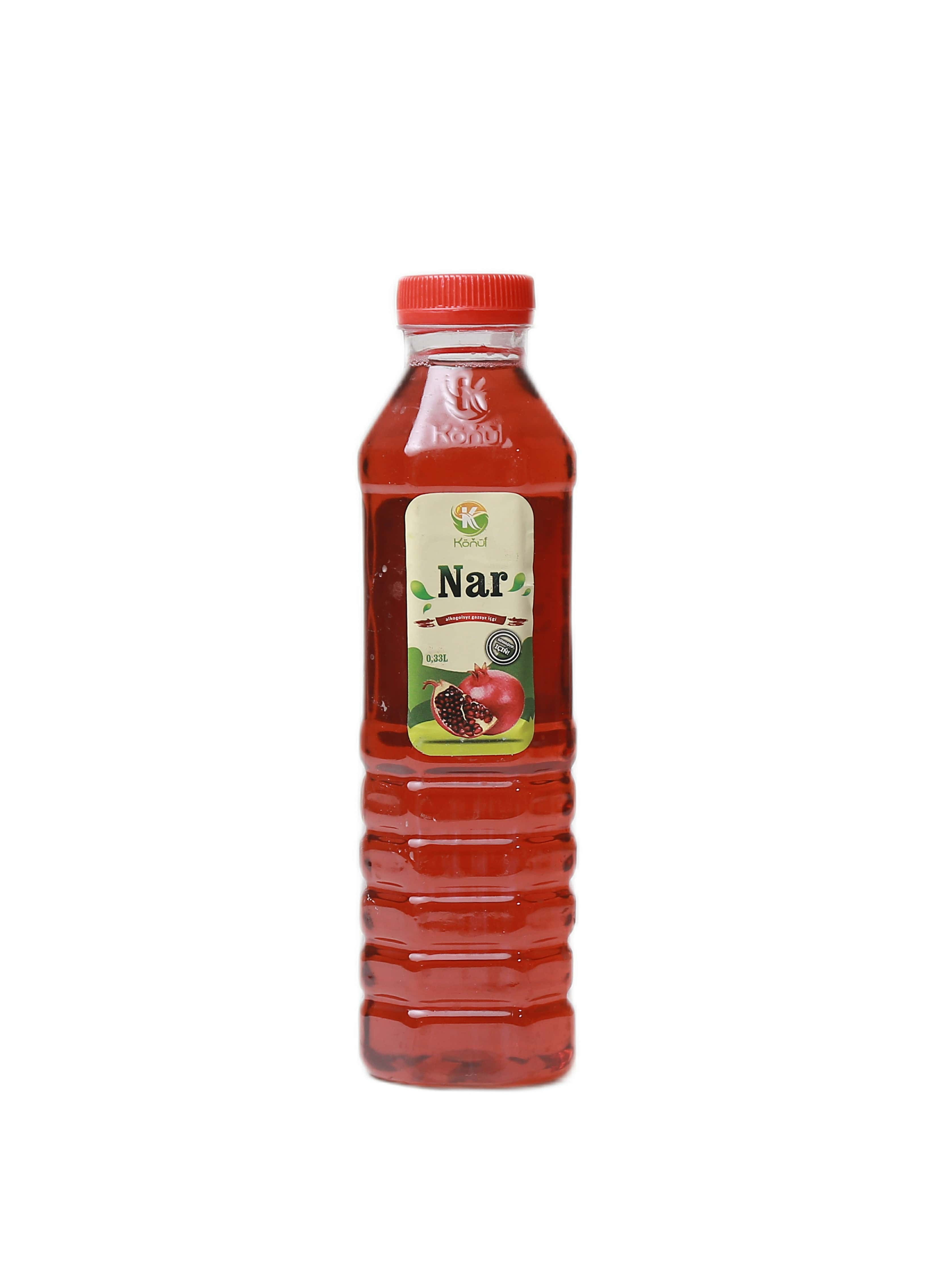 "Köňül" Nar tagamly gazsyz içgi 0.33l (4834000064474)