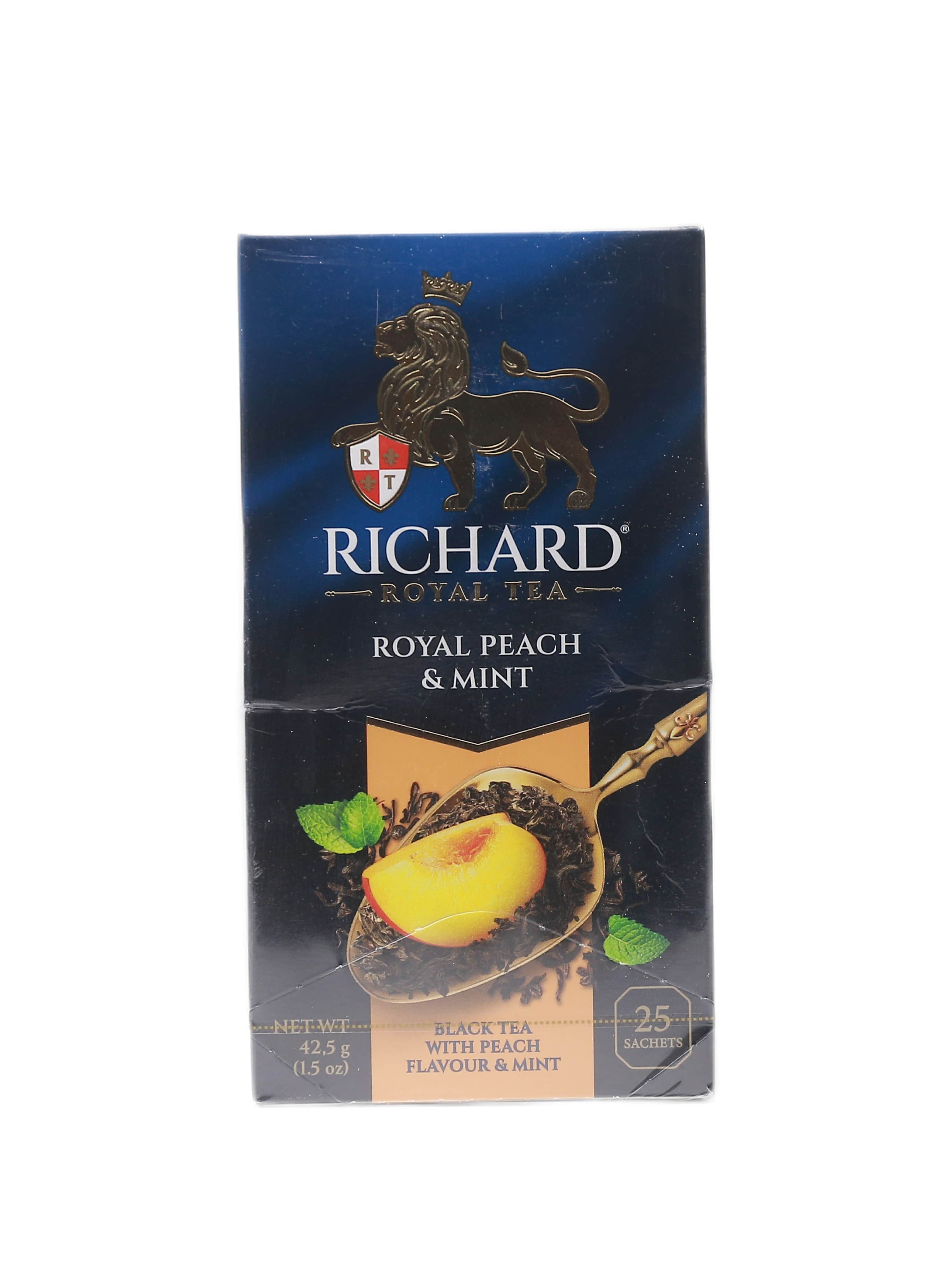 "RICHARD" BLACK SACHET PEACH&MINT 25st (4660115901607)