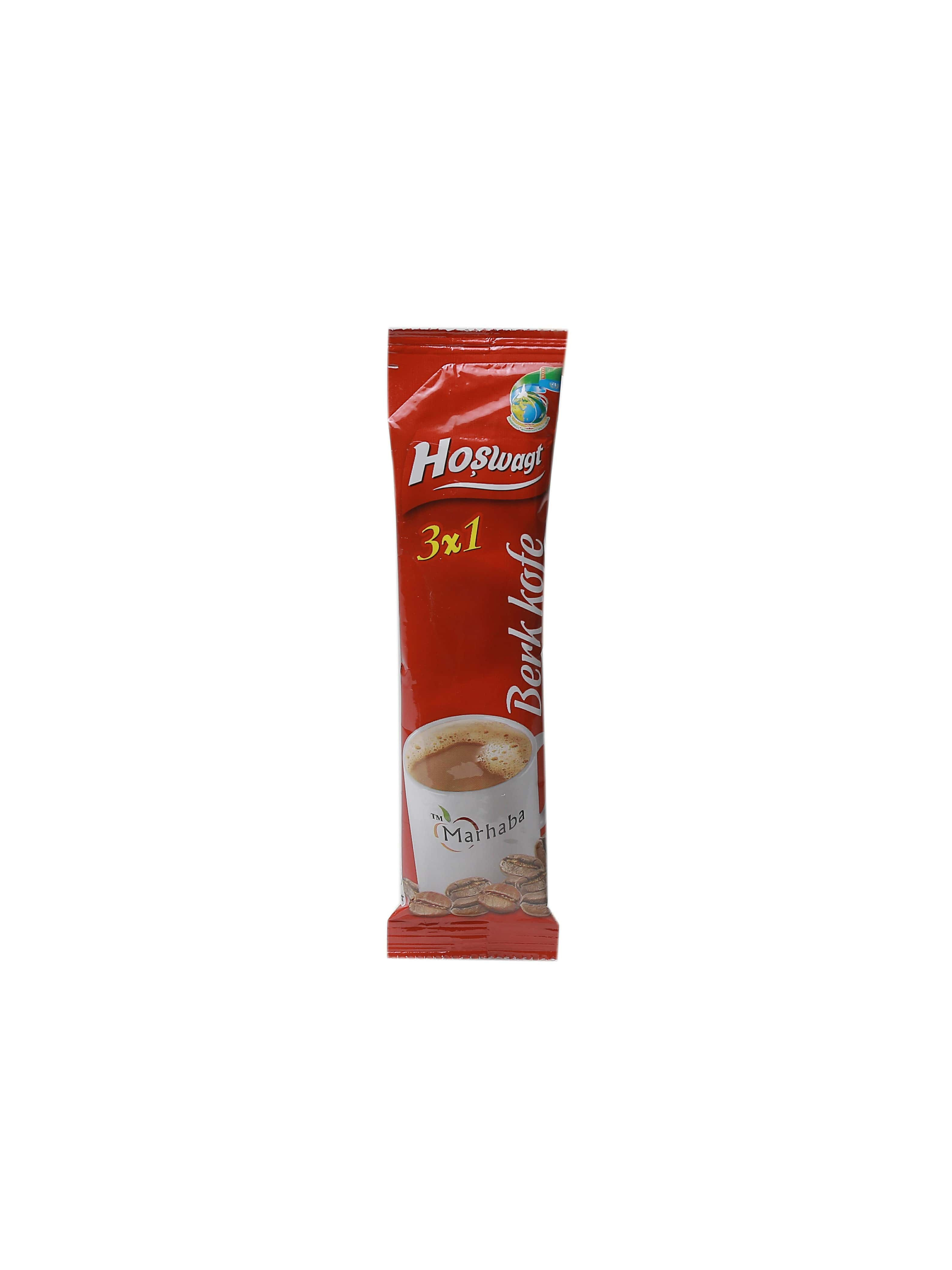 "Hoş wagt" 3x1 berk kofe gyzyl 18gr (4833000360555)
